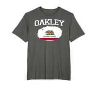OAKLEY CA CALIFORNIA Bandera Vintage USA Deportes Hombres Mujeres Camiseta