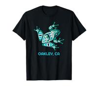 Oakley CA Frog Pacific NW Nativo Americano Indio Camiseta