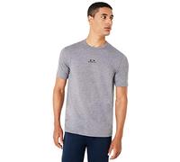 Oakley Bark New Short Sleeve tee Camisa, Athletic Heather Grey, XL para Hombre