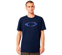 Oakley Camiseta O-Bold Ellipse para Hombre, Equipo Azul Marino, Large