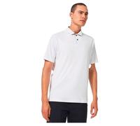 Oakley Divisional Ultraviolet II - Polo para Hombre, Blanco, Small