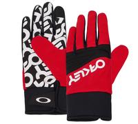 Oakley Factory Piloto Núcleo Guante Herren-Handschuhe Guantes Sport Rojo Nuevo
