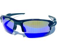 Oakley FLAK 2.0 BLACK Con Lentes Polarizadas Galaxy Blue 2 Set 9188