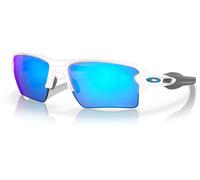 Oakley Unisex OO9188 FLAK 2.0 XL 918894 Gafas de sol O_MATTER Blanco Azul Cuadrada Normal Prizm