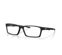 Oakley Hombre OX8060 OVERHEAD 806001 Monturas ópticas O_MATTER Negro Transparente Cuadrada Normal