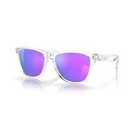 Oakley Hombre OO9013 FROGSKINS 9013H7 Gafas de sol O_MATTER Transparente Violeta Cuadrada Normal Prizm