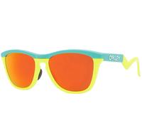 Oakley Frogskins Gama OO9289 0255 Celeste / Tenis Bola Gritar Lentes Prizm Rubí