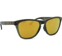Oakley Hombre Oakley OO9284 FROGSKINS RANGE 928408 Gafas de sol O_MATTER Marrón Oro Redonda Polarizado Prizm