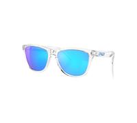 Oakley - Gafas de sol - Frogskins Crystal Clear Prizm Sapphire Iridium - Blanco Blanco one size