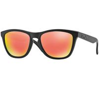 Oakley Gafas de Sol Frogskins Mate Negro W/ Iridio Rubí Lente Polarizada 24-402