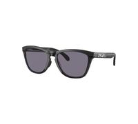 Oakley Hombre OO9284 FROGSKINS RANGE 928411 Gafas de sol O_MATTER Negro Gris Redonda Normal Prizm