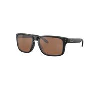 Oakley Hombre OO9102 HOLBROOK 9102D7 Gafas de sol O_MATTER Negro Marrón Cuadrada Polarizado Prizm