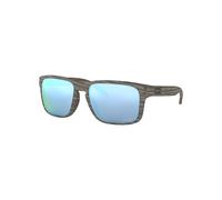 Oakley - Gafas de sol - Holbrook Woodgrain Prizm Deep Water Polar - Marrón