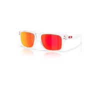 Oakley Gafas de sol Holbrook XXS OJ9014 901403 – montura transparente, lente Prizm Ruby, talla 50