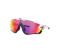 Oakley - Gafas de sol - Jawbreaker Polished White Prizm Road - Blanco Blanco one size
