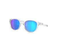 Oakley - Gafas de sol - Latch Matte Clear Prizm Sapphire Polarized - Blanco Blanco one size