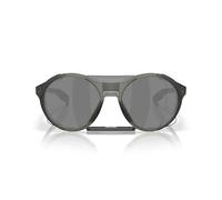 Oakley Gafas de sol para hombre, montura negra mate, lentes de iridio negro nieve Prizm, 54 mm, oliva (Matte Olive Ink), Medium