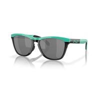 Oakley Gafas de sol redondas unisex para adultos Oo9284 Frogskins Range, Celeste/Prizm Black, 55 mm