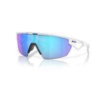 Oakley Gafas de sol unisex 0OO9403 (paquete de 1), Blanco mate/zafiro Prizm Polarizado, 50 mm