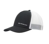 Oakley Gorra Chalten para hombre, negro/blanco, talla única