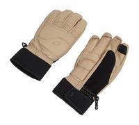 Oakley Guantes de cuero Peak para hombre, humus, talla S