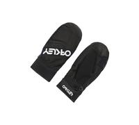 Oakley - Guantes de esquí - Factory Winter Mittens 2.0 Blackout de Cuero - Talla S - Negro Negro S