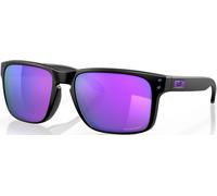 Oakley Hombre Oakley OO9102 HOLBROOK 9102K6 Gafas de sol O_MATTER Negro Violeta Cuadrada Normal Prizm