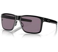 Oakley Hombre OO4123 HOLBROOK METAL 412311 Gafas de sol Metal Negro Gris Cuadrada Normal Prizm