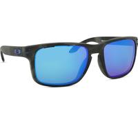 Oakley Hombre Oakley OO9102 HOLBROOK 9102G7 Gafas de sol O_MATTER Negro Azul Cuadrada Polarizado Prizm