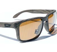Oakley HOLBROOK XL Tinte Madera Marrón Prizm Polarizado Tungsten Gafas