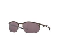 Oakley Hombre Oakley OO4145 WIRE TAP 2.0 414505 Gafas de sol Metal Gris Gris Cuadrada Polarizado Prizm