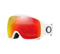 Oakley Hombre Oakley OO7104 FLIGHT TRACKER L 710411 Gafas de esquí O_MATTER Blanco Naranja Máscara Normal Prizm