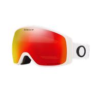 Oakley Hombre Oakley OO7105 FLIGHT TRACKER M 710510 Gafas de esquí O_MATTER Blanco Naranja Máscara Normal Prizm
