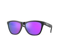 Oakley Hombre Oakley OO9013 FROGSKINS 9013H6 Gafas de sol O_MATTER Negro Violeta Cuadrada Normal Prizm