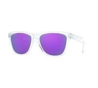 Oakley Hombre Oakley OO9013 FROGSKINS 9013H7 Gafas de sol O_MATTER Transparente Violeta Cuadrada Normal Prizm