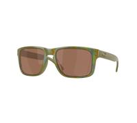 Oakley Hombre Oakley OO9102 HOLBROOK 9102AN Gafas de sol O_MATTER Verde Marrón Cuadrada Polarizado