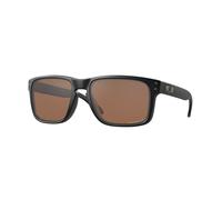 Oakley Hombre Oakley OO9102 HOLBROOK 9102D7 Gafas de sol O_MATTER Negro Marrón Cuadrada Polarizado Prizm