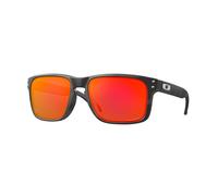 Oakley Hombre Oakley OO9102 HOLBROOK 9102E9 Gafas de sol O_MATTER Negro Rojo Cuadrada Normal Prizm