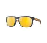 Oakley Hombre Oakley OO9102 HOLBROOK 9102W4 Gafas de sol O_MATTER Gris Oro Cuadrada Polarizado Prizm