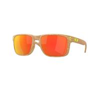 Oakley Hombre Oakley OO9102 HOLBROOK 9102Y8 Gafas de sol O_MATTER Beige Rojo Cuadrada Polarizado Prizm