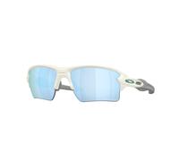 Oakley Hombre Oakley OO9188 FLAK 2.0 XL 9188K2 Gafas de sol O_MATTER Blanco Azul Cuadrada Polarizado