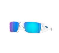 Oakley Hombre Oakley OO9231 HELIOSTAT 923107 Gafas de sol O_MATTER Transparente Azul Cuadrada Polarizado Prizm