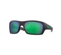 Oakley Hombre Oakley OO9263 TURBINE 926345 Gafas de sol O_MATTER Negro Verde Cuadrada Polarizado Prizm