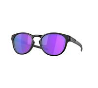 Oakley Hombre Oakley OO9265 LATCH 926555 Gafas de sol O_MATTER Negro Violeta Redonda Normal Prizm