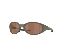 Oakley Hombre Oakley OO9438 EYEJACKET REDUX 943844 Gafas de sol O_Materia Verde Marrón Cuadrada Normal