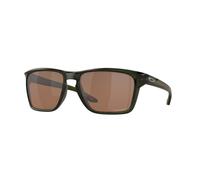 Oakley Hombre Oakley OO9448 SYLAS 944814 Gafas de sol O_MATTER Verde Marrón Cuadrada Normal Prizm