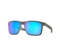 Oakley Hombre OO4123 HOLBROOK METAL 412307 Gafas de sol Metal Gris Azul Cuadrada Polarizado Prizm