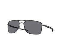 Oakley Hombre OO4124 GAUGE 8 412401 Gafas de sol Metal Negro Gris Cuadrada Normal Prizm