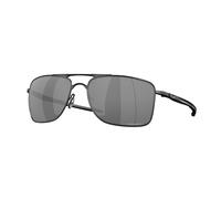 Oakley Hombre OO4124 GAUGE 8 412402 Gafas de sol Metal Negro Gris Cuadrada Polarizado Prizm