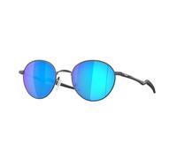 Oakley Hombre OO4146 TERRIGAL 414605 Gafas de sol Metal Gris Azul Redonda Polarizado Prizm